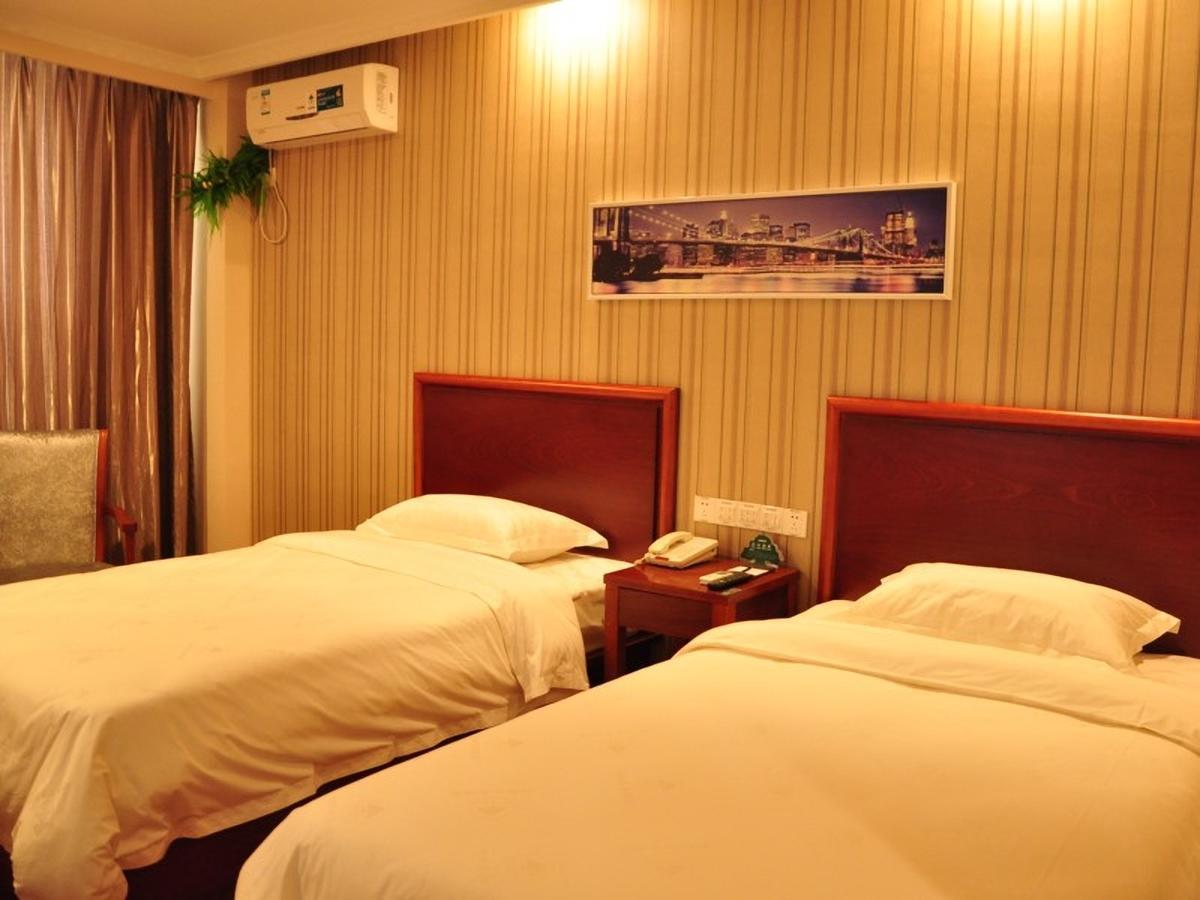 Greentree Inn Anhui Hefei Mengcheng Road Beierhuan Express Hotel Exterior foto